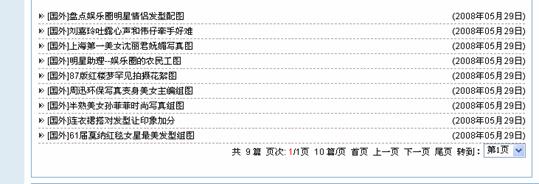 6．分页显示（专题）文章列表标签 第 5 张