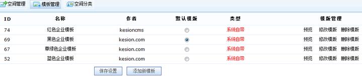 企业空间模板治理